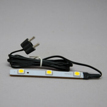 Lichtleiste 3er LED mit Stecker und Kabel