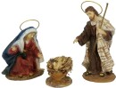 Heilige Familie Set 3-teilig 13cm