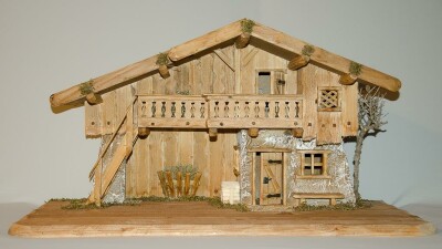 Stall Chiemgau 13cm 75x35x37 - Auslaufartikel!