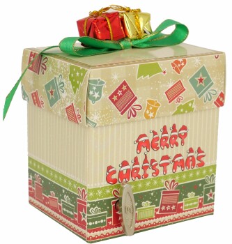 Geschenkbox mit Spieluhr 52088 - OFFEN!