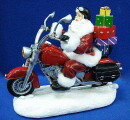 Spieluhrenwelt - Santa auf dem Motorrad 53004
