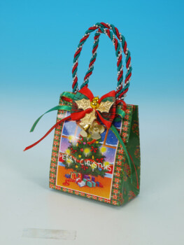 Weihnachtstäschchen bunt 50029 - OFFEN!