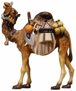Rainell 9cm color - Kamel mit Gep&auml;ck -171