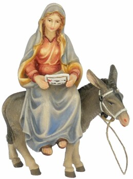 Kostner 9,5cm color - Hl. Maria mit Schrift f&uuml;r Herbergsuche -067