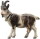 Kostner 12cm color - Ziege mit Gl&ouml;ckchen linksschauend-197