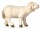 Pema 12cm wasserfarbe - Schaf stehend vorw&auml;rtssch. -260