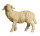 Rainell 9cm natur - Schaf stehend linksschauend -261