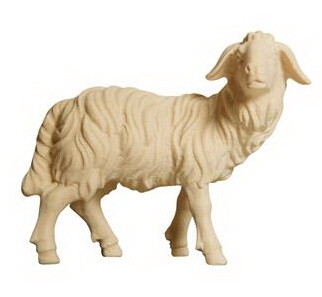 Rainell 9cm natur - Schaf stehend rechtsschauend -262