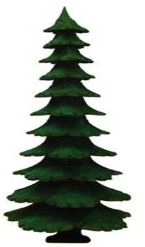 PE Divers - Tannenbaum 40cm color
