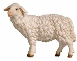 Rainell 6cm color - Schaf stehend linksschauend -261