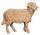 Rainell 11cm natur - Widder rechtsschauend -120