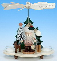 RM - Pyramide Weihnachtsmann 19,5cm 33 201 - OFFEN!