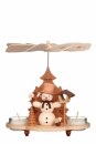 RM - Pyramide Schneemann 19,5cm natur 33202