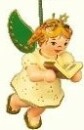 Baumbehang - Engel m. Gesangbuch 6cm - Auslaufartikel!