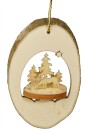 WF - 3D Astscheibe Waldleben 2,8cm 10405