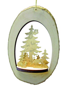 WF - 3D Astscheibe Waldleben 9x13cm 10282 - OFFEN!