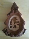 WF - Rindenbild Baum 18cm Motiv: Elch 4455-2