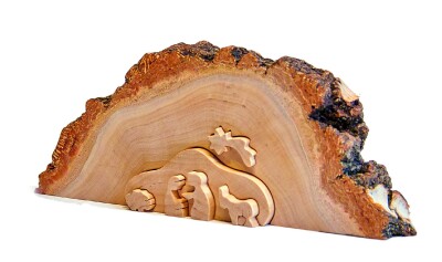 WF - Holzbild Stallmotiv 4416 - Auslaufartikel!
