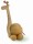 WF - Rolltier Giraffe mit Buchenkugel 2cm 2113-1 - OFFEN!