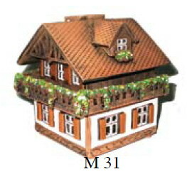 Tonlichterh&auml;uschen - Schwarzwaldhaus 2 M31