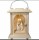 C.H.E. Laterne mit Deluca Krippenblock natur V981