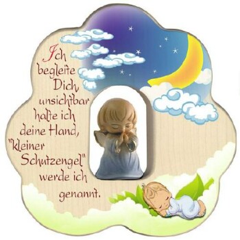 C.H.E. - Wolke mit Engel "Ich begleite dich..." alabaster K6302