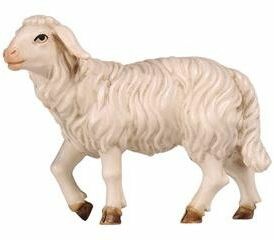 Kostner 9,5cm color - Schaf stehend Kopf hoch -259