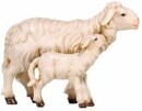 Kostner 9,5cm color - Schaf mit Lamm stehend -279