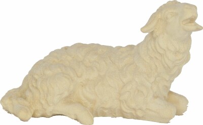 Rainell 11cm natur - Schaf liegend Kopf hoch -250 - AUSLAUFARTIKEL!