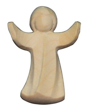 C.H.E. - Aram - Jesuskind Aram inkl. Wiege 10cm natur
