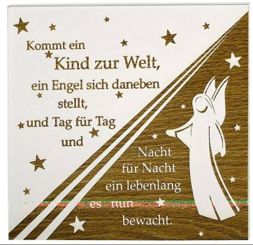C.H.E. - Kindergebet Aram "Kommt.." Laser Art 14cm