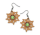 SD - Ohrringe Edelweiss mini - natur 2,3 cm