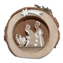 SD - Grotte Rinde Hl. Familie 11cm