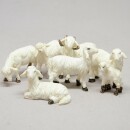 Schafe Kunststein 6er-Set 8cm