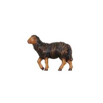 Kostner 9,5cm color - Schaf schwarz stehend Kopf hoch