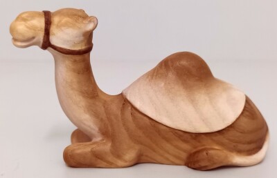 Fides 12cm lasiert - Kamel liegend